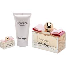Ferragamo Women Gift Boxes Ferragamo Signorina Gift Set EdP 100ml + Body Lotion 50ml + EdP 5ml