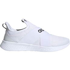 Instapper - Vrouw Hardloopschoenen Adidas Puremotion Adapt Shoes - Cloud White/Core Black/Dove Grey