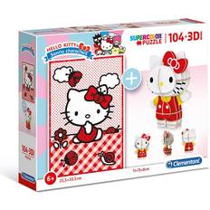 Clementoni 3D-pussel Clementoni Hello Kitty Junior 104 Bitar