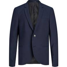 Long Sleeves Blazers Children's Clothing Jack & Jones Boy's Blazer - Blue/Dark Navy (12182245)