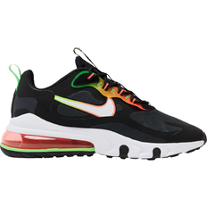 Herre - Nike Air Max 270 Sko Nike Air Max 270 React - Black/White/Green Strike/Flash Crimson