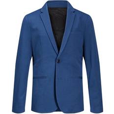 Svarte Dressjakker Jack & Jones Boy's Blazer - Blue/Estate Blue (12151618)