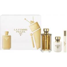 Prada Women Gift Boxes Prada La Femme Gift Set EdT 100ml + Body Lotion 100ml + EdT 10ml