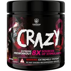 Pre Workout på rea Swedish Supplements Crazy 8 Pepper Coke 260g