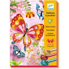 Djeco Set creativi Djeco Butterflies Glitter Board Craft Kit