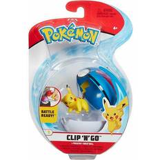 Pokemon ball pikachu Pokémon Clip 'N' Go Pokéball Pikachu & Great Ball