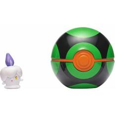 Pokémon Speelsets Pokémon Clip 'N' Go Pokéball Litwick & Luxury Ball