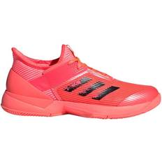 Rose Chaussures de sport pour raquette Adidas Adizero Ubersonic 3 Tenis - Black/Red Female