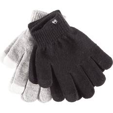 Finger vantar med touch grå Finger Mittens with Touch 2-pack - Black/Grey