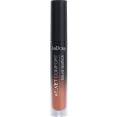 Isadora läppstift nude smink Isadora Velvet Comfort Liquid Lipstick #70 Warm Nude