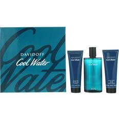 Davidoff Uomo Scatole regalo Davidoff Cool Water Gift Set EdT 125ml + After Shave Balm 75ml + Shower Gel 75ml