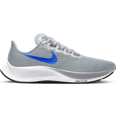 Nike Air Zoom Pegasus 37 M - Pure Platinum/Wolf Grey/Bright Crimson/Racer Blue