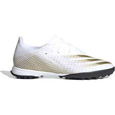 EVA Soccer Shoes adidas X Ghosted.3 Turf M - Cloud White/Met.Gold Melange/Core Black