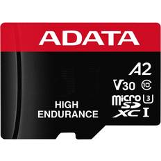 256 GB - microSDXC Memory Cards & USB Flash Drives Adata High Endurance microSDXC Class 10 UHS-I U3 V30 A2 256GB