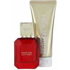 Michael Kors Gift Boxes Michael Kors Sexy Ruby Gift Set EdP 50ml + Body Lotion 100ml