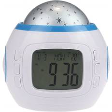 Teknikproffset Alarm clock with Star projector Natlampe