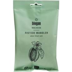 Øko mandler Biogan Mandler ristede uden salt ØKO 90g