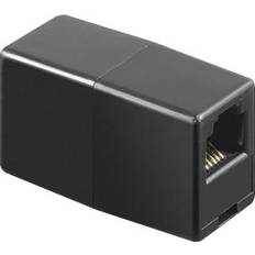 Modular rj45 Deltaco RJ45-RJ45 Cat5e Adapter