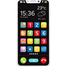 Sound Interaktive Spielzeugtelefone Happy Baby My First Smartphone Black