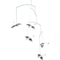 Flensted Scandinavian Swan Hanging Mobile