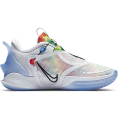 Fast Lacing System - Women Basketball Shoes Nike Adapt BB 2.0" Tie - White/Multicolor/Black