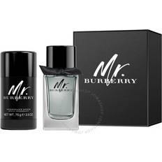 Burberry Men Gift Boxes Burberry Mr. Burberry Gift Set EdT 100 ml + Deo Stick 75ml