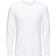 Jack & Jones Basic Long-Sleeved T-shirt - White/Opt White