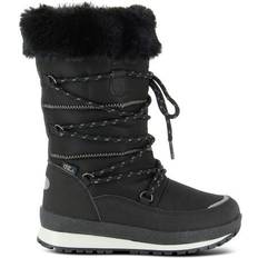 Cremallera Zapatos de invierno Leaf Botas de nieve LYSBY201I Negro