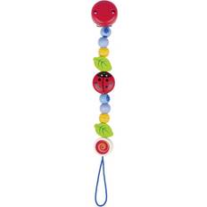 Multicolore Attaches-sucettes Goki Soother Chain Ladybird