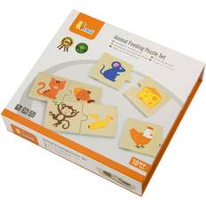 Viga pussel Viga Animal Feeding Puzzle Set 24 Bitar