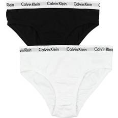 L Knickers Children's Clothing Calvin Klein Bikini Brief 2-pack - White/Black (G80G895000)