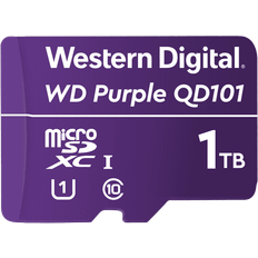 1 TB Schede di memoria Western Digital Purple QD101 microSDXC Class 10 UHS-I U1 1TB