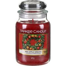 Yankee candle large Yankee Candle Red Apple Wreath Large Candela Profumata 623g