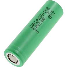 Samsung Batterie e Caricabatterie Samsung NR18650-25R Batteria ricaricabile speciale 18650 adatto alle alte correnti, adatto alle alte temperature, Flat Top Li-Ion 3.6 V 2500 mAh