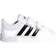 adidas Infant VL Court 2.0 - Cloud White/Core Black/Cloud White