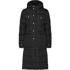 Equipage Candice Long Coat - Black