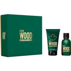 DSquared2 Mies lahjarasiat DSquared2 Green Wood Pour Homme Gift Set EdT 30ml + Shower Gel 50ml