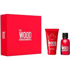 Red wood parfume DSquared2 Red Wood Pour Femme Gift Set EdT 30ml + Body Lotion 50ml