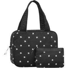 Daisy set Karen Toiletry Bag Set - Black Daisy
