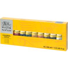 Winsor & Newton Galeria Acrylic Tube Set 10x60ml