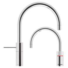 Quooker nordic round twintaps Quooker Nordic Round Twintaps Combi (22NRCHRTTCUBE) Krom