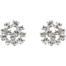 Caroline Svedbom Kassandra Earrings - Silver/Transparent