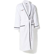 Victory Coral Rock Bathrobe - White