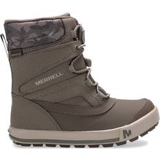 Merrell Børnesko Merrell Big Kid's Snow Bank 2.0 - Gunsmoke/Camo