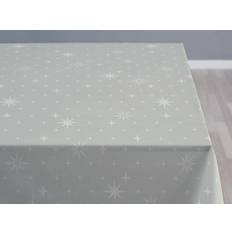 Bomuldssatin Duge & Stofservietter Södahl Stella Dug Grå (370x140cm)