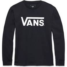 Svarte Overdeler Vans Boy's Classic Long Sleeve T-shirt - Black/White (VN000XOIY28)