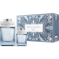 Bvlgari Homme Boîtes cadeau Bvlgari Man Glacial Essence Gift Set EdP 15ml + EdP 100ml