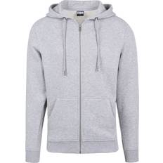 Urban Classics Basic Zip Hoodie - Grey