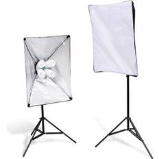 vidaXL 2 Soporte De Luces Con Softbox