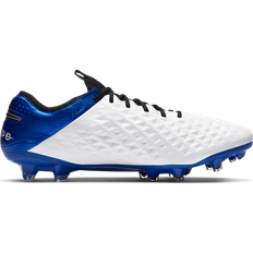 43 ½ Botas de fútbol Nike Tiempo Legend 8 Elite FG White Hyper Royal